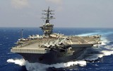 [ẢNH] Siêu tàu sân bay Mỹ lừng lững tiến vào Địa Trung Hải, Syria lại thêm nóng bỏng