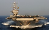 [ẢNH] Siêu tàu sân bay Mỹ lừng lững tiến vào Địa Trung Hải, Syria lại thêm nóng bỏng