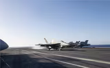 [ẢNH] Siêu tàu sân bay Mỹ lừng lững tiến vào Địa Trung Hải, Syria lại thêm nóng bỏng