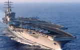 [ẢNH] Siêu tàu sân bay Mỹ lừng lững tiến vào Địa Trung Hải, Syria lại thêm nóng bỏng