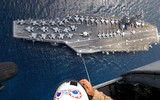 [ẢNH] Siêu tàu sân bay Mỹ lừng lững tiến vào Địa Trung Hải, Syria lại thêm nóng bỏng