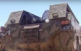 [ẢNH] Syria dùng tên lửa Nga tập kích, đoàn xe tăng Thổ Nhĩ Kỳ chạy tán loạn