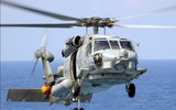 [ẢNH] Trực thăng săn ngầm đáng sợ MH-60R Sea Hawk của tàu sân bay Mỹ