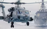 [ẢNH] Trực thăng săn ngầm đáng sợ MH-60R Sea Hawk của tàu sân bay Mỹ