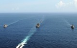 [ẢNH] Sát thủ hạt nhân đóng vai trò cận vệ cho tàu sân bay Mỹ