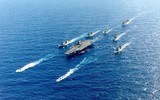 [ẢNH] Sát thủ hạt nhân đóng vai trò cận vệ cho tàu sân bay Mỹ