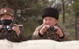 [ẢNH] Chủ tịch Triều Tiên thị sát vụ thử pháo phóng loạt có sức mạnh hủy diệt