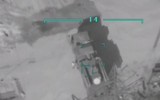 [ẢNH] Tên lửa sát thủ L-UMTAS của Thổ Nhĩ Kỳ khiến hàng loạt khí tài Syria bốc cháy
