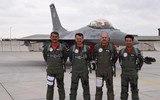 [ẢNH] Tiêm kích F-16 của không quân Pakistan lao xuống đất vỡ vụn