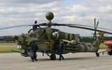 [ẢNH] Với 16 tên lửa chống tăng, Mi-28 Nga hủy diệt cả đoàn xe tăng phiến quân Syria