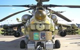[ẢNH] Với 16 tên lửa chống tăng, Mi-28 Nga hủy diệt cả đoàn xe tăng phiến quân Syria
