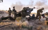 [ẢNH] Mỹ bất ngờ chuyển pháo hiện đại M777 tới Syria làm gì?