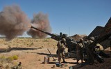 [ẢNH] Mỹ bất ngờ chuyển pháo hiện đại M777 tới Syria làm gì?
