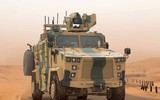 [ẢNH] Nga cấp tốc mang xe bọc thép Thổ Nhĩ Kỳ thu được ở Syria về nước