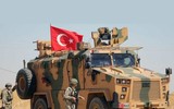 [ẢNH] Nga cấp tốc mang xe bọc thép Thổ Nhĩ Kỳ thu được ở Syria về nước