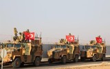 [ẢNH] Nga cấp tốc mang xe bọc thép Thổ Nhĩ Kỳ thu được ở Syria về nước