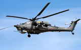 [ẢNH] Khẩu pháo 30mm trên Mi-28 xé nát xe bọc thép phiến quân Syria