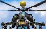 [ẢNH] Khẩu pháo 30mm trên Mi-28 xé nát xe bọc thép phiến quân Syria