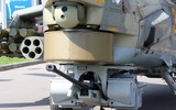 [ẢNH] Khẩu pháo 30mm trên Mi-28 xé nát xe bọc thép phiến quân Syria