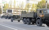 [ẢNH] Nga đổi chiến thuật, hạn chế không quân, tung siêu pháo vào trận địa tại Syria
