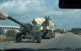 [ẢNH] Nga đổi chiến thuật, hạn chế không quân, tung siêu pháo vào trận địa tại Syria