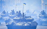 [ẢNH] Ukraine ‘cải lão hoàn đồng’ xe tăng quốc bảo T-64BV, đối đầu chiến xa Nga