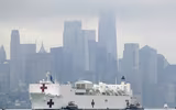 [ẢNH] Bên trong siêu tàu bệnh viện 1.000 giường đến giúp New York chống dịch Covid-19