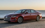 [ẢNH] Hyundai Sonata Hybrid 2020 siêu tiết kiệm nhiên liệu, hết xăng vẫn di chuyển được 3,2km
