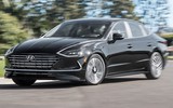 [ẢNH] Hyundai Sonata Hybrid 2020 siêu tiết kiệm nhiên liệu, hết xăng vẫn di chuyển được 3,2km