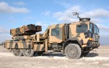 [ẢNH] Thổ Nhĩ Kỳ đem 'mưa thép' T-122 sẵn sàng tấn công quân đội Syria