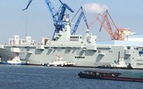[ẢNH] Khi niềm tự hào Type 075 của Trung Quốc bốc cháy ngay tại bến cảng