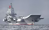 [ẢNH] Trung Quốc điều tàu sân bay áp sát Đài Bắc để diễn tập