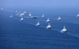 [ẢNH] Trung Quốc điều tàu sân bay áp sát Đài Bắc để diễn tập