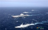 [ẢNH] Trung Quốc điều tàu sân bay áp sát Đài Bắc để diễn tập
