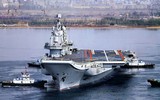 [ẢNH] Trung Quốc điều tàu sân bay áp sát Đài Bắc để diễn tập