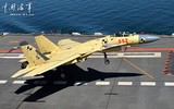 [ẢNH] Tiêm kích hạm J-15 trên tàu sân bay Trung Quốc bị coi là 