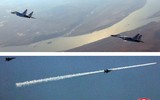[ẢNH] MiG-29 Triều Tiên vừa bắn tên lửa R-60 hủy diệt mục tiêu trong chớp mắt