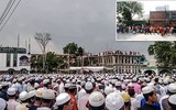 [ẢNH] 100.000 người dự đám tang giữa lệnh phong tỏa vì đại dịch Covid-19