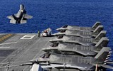 [ẢNH] Siêu tàu đổ bộ Mỹ chở đầy máy bay tàng hình F-35B tới biển Đông
