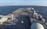 [ẢNH] Siêu tàu đổ bộ Mỹ chở đầy máy bay tàng hình F-35B tới biển Đông