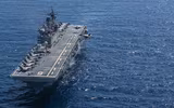 [ẢNH] Siêu tàu đổ bộ Mỹ chở đầy máy bay tàng hình F-35B tới biển Đông
