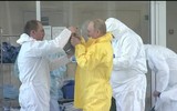 [ẢNH] Tổng thống Putin thêm thách thức khi ca nhiễm Covid-19 mới cao nhất châu Âu