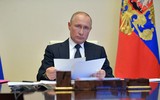 [ẢNH] Tổng thống Putin thêm thách thức khi ca nhiễm Covid-19 mới cao nhất châu Âu