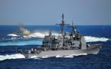 [ẢNH] Mang theo 130 tên lửa, chiến hạm giúp Mỹ duy trì tự do hàng hải trên biển Đông