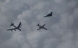 [ẢNH] Mỹ triển khai máy bay ném bom chiến lược B-1B, B-2 và B-52 khắp toàn cầu