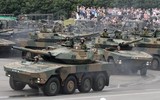 [ẢNH] Xe tăng bánh lốp Type-16 Nhật Bản với pháo mạnh hơn cả xe tăng T-54