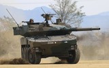 [ẢNH] Xe tăng bánh lốp Type-16 Nhật Bản với pháo mạnh hơn cả xe tăng T-54