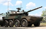 [ẢNH] Xe tăng bánh lốp Type-16 Nhật Bản với pháo mạnh hơn cả xe tăng T-54