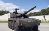 [ẢNH] Xe tăng bánh lốp Type-16 Nhật Bản với pháo mạnh hơn cả xe tăng T-54