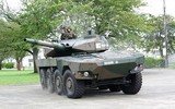 [ẢNH] Xe tăng bánh lốp Type-16 Nhật Bản với pháo mạnh hơn cả xe tăng T-54
